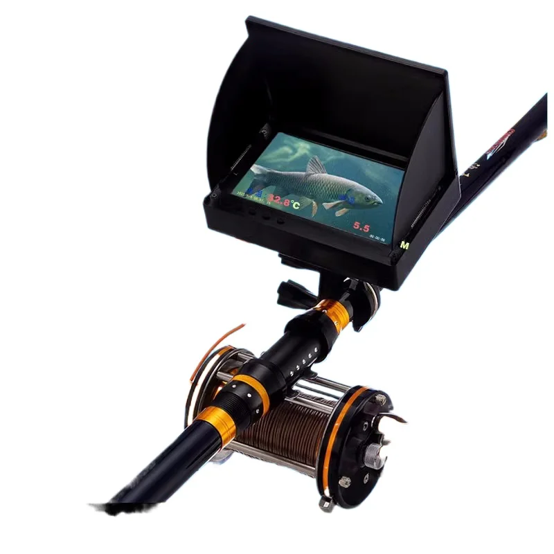 Visual anchor fishing rod high definition night vision full set underwater fish finder