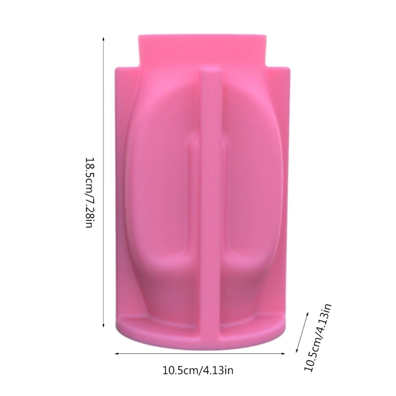 Flower Pot Resin Mold Home Handmade Silicone Mold for Facial Shaped Decorative Resin Planter Mold Craft Making DIY Drop shipping