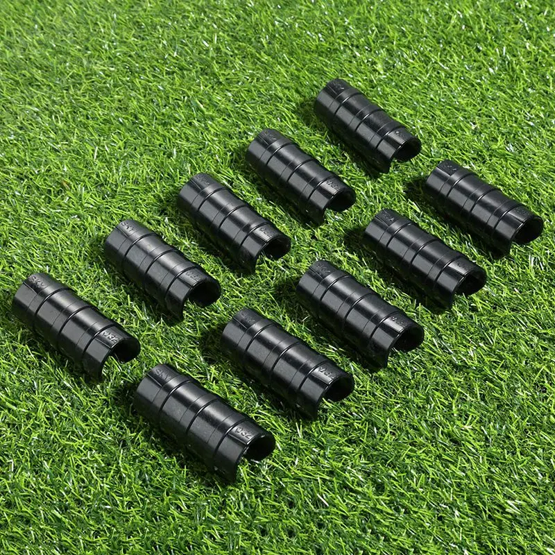 50-Piece Greenhouse Frame Pipe Clamp Film Net Shade Sail Clip 32Mm Garden Tools