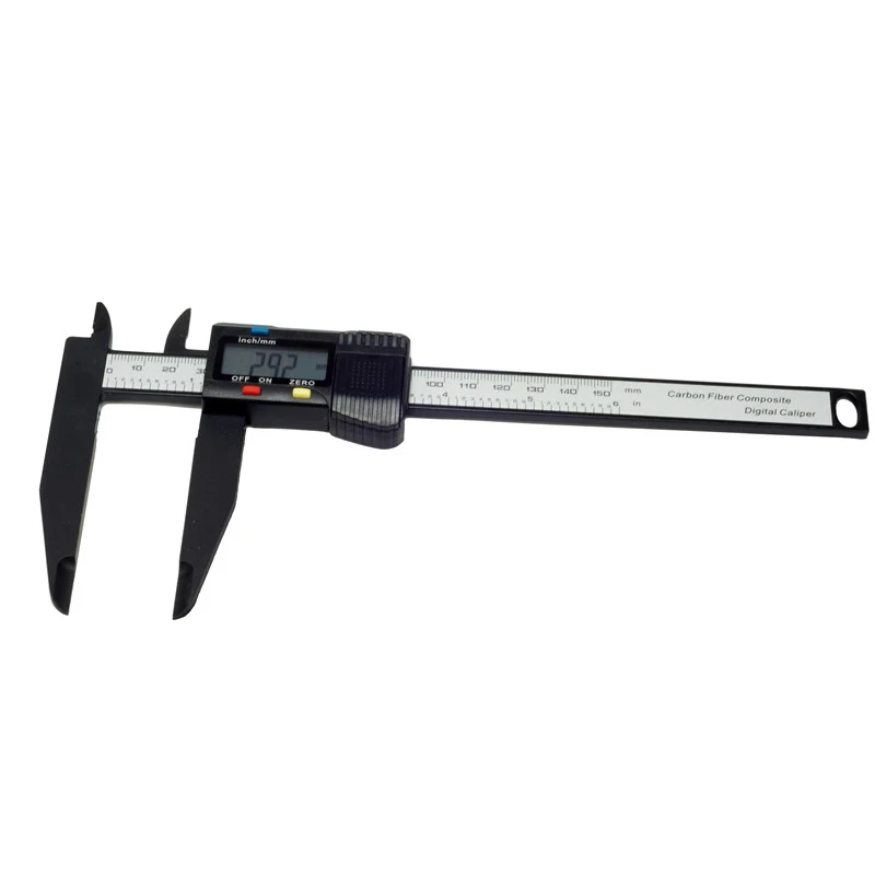 200/300mm Digital Electronic Caliper with LCD, Long Jaw Plastic Design, Precision Measuring Tool for Inner & Outer Diameter