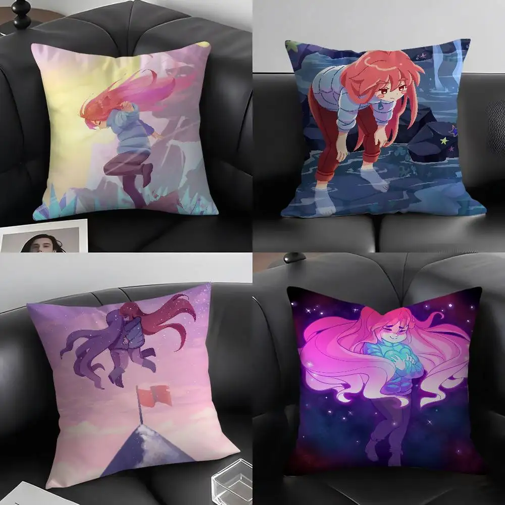 

Cute C-CelesteS Game Funny Pillow Case Soft Plush Fabric Double Sided Print Decorative Home Living Room Gift Cushion
