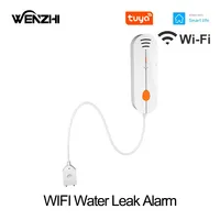 WiFI Water Leakage Detector Flood Sensor Home 80DB Wireless Alarm Tuya Smart Life App Remote Control Automatic Security System