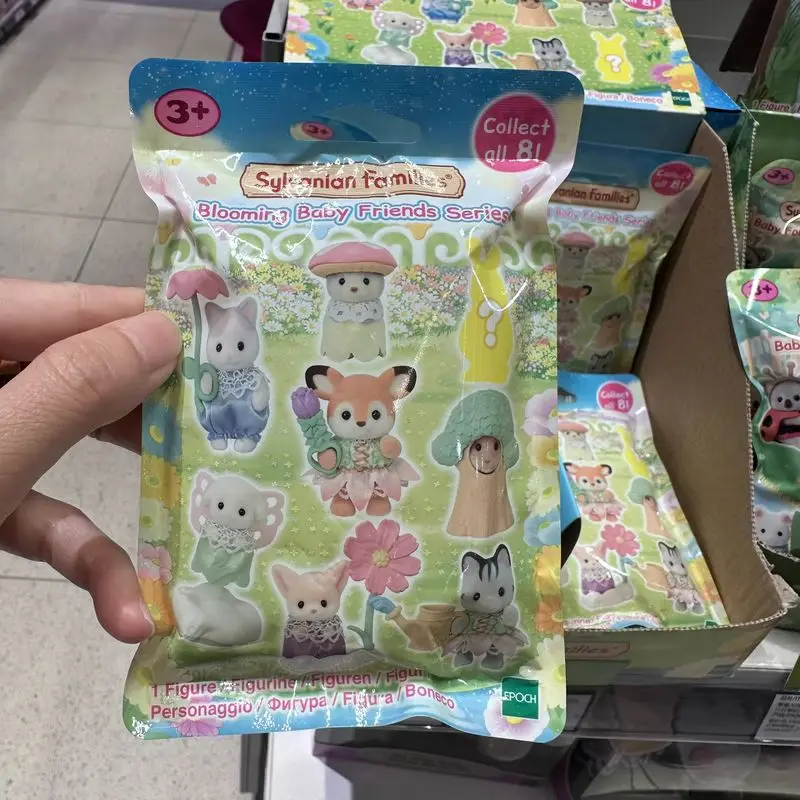 Sylvanian Families Blind Bag Urocze Mini Laleczki Calico Critters Figurki Anime dla Dzieci Zabawki do Udawania Prezentów Świątecznych dla Dzieci