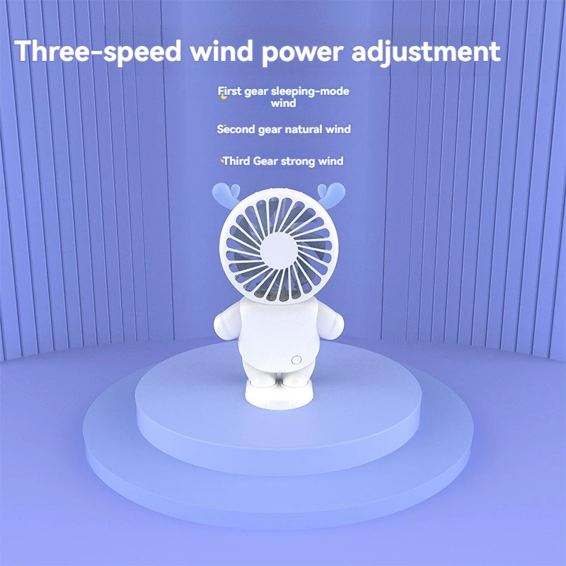 كيتي مروحة صغيرة محمولة سطح المكتب USB ، مروحة صغيرة محمولة باليد ، المؤثر