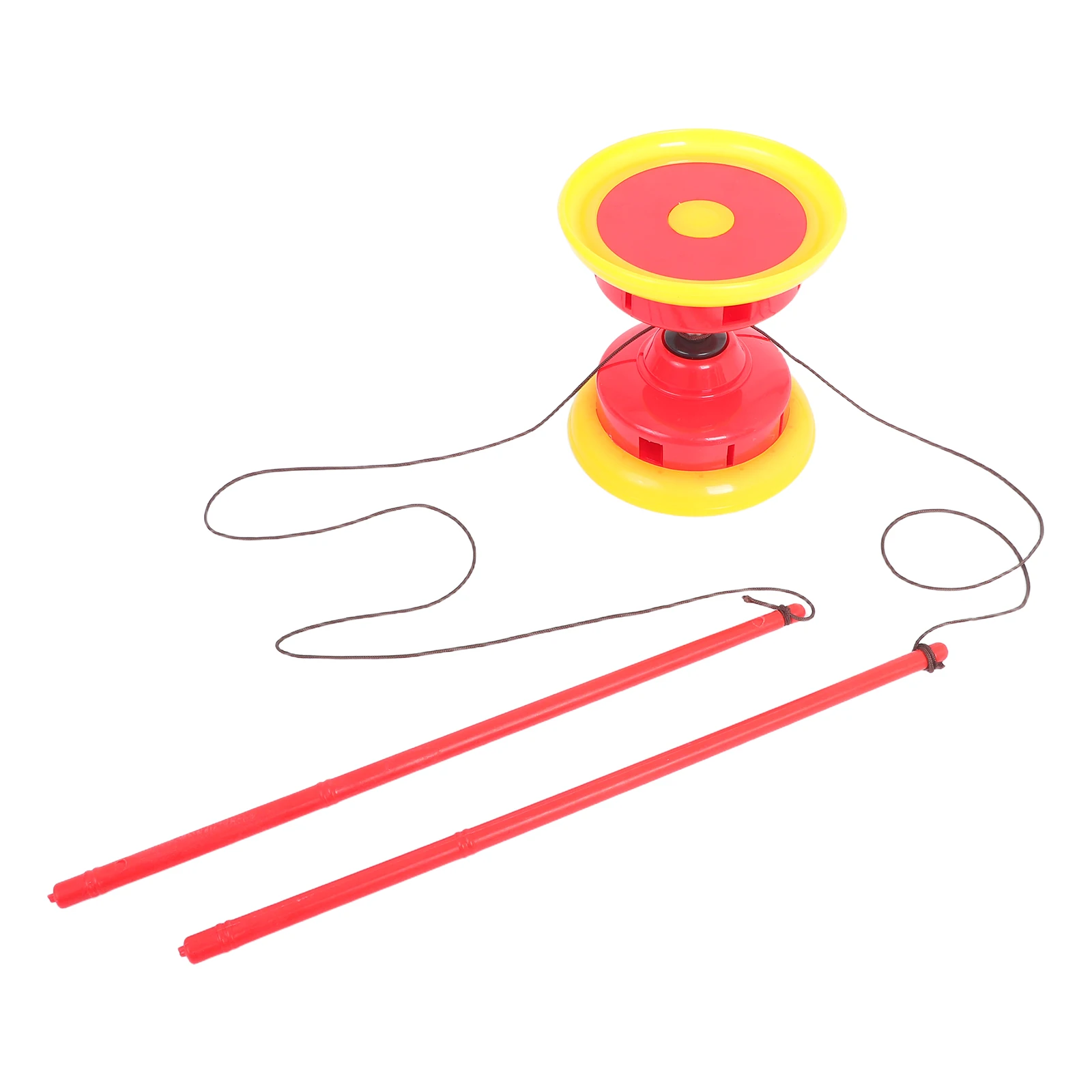 

Spinning - Sky Bamboo Child Outdoor Toys Plastic Diabolo Juggling Sticks
