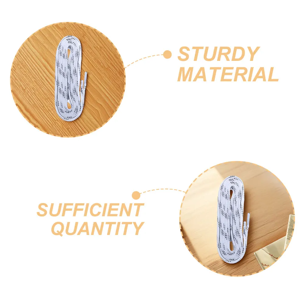 4 قطعة هوكي الجليد سكيت الأربطة الثقيلة مشمع مكافحة تجميد كسر مقاومة للزلاجات الشكل الأسطوانة الرياضة في الهواء الطلق والعتاد