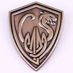 BattleTech Rasalhague Republic Badge Pin Game Brooch Gamer Gifts Accessories
