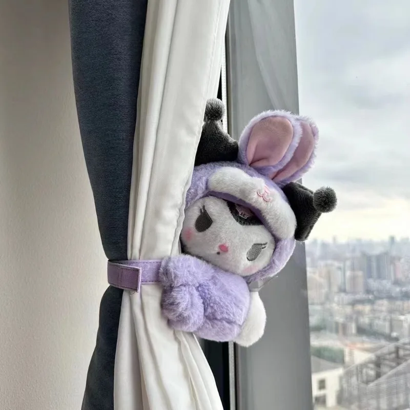 

Sanrio My Melody Cinnamon Cartoon Curtain Tieback Curtain Clip Holders Kawaii Tieback Buckle Clips Tie Back Curtain Home Decor
