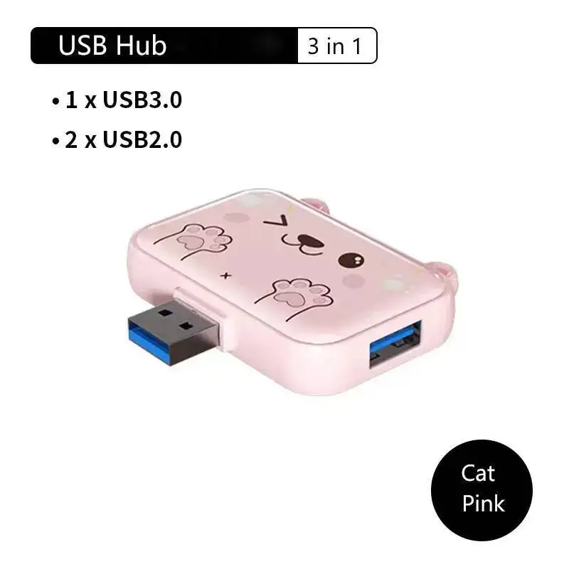 

Док-станция 3-в-1 Type-c Plug And Play PD 2.4A Быстрая зарядка USB 3.0 5 ГБ Передача данных 30 Гц HDMI Подходит для ПК Ноутбука