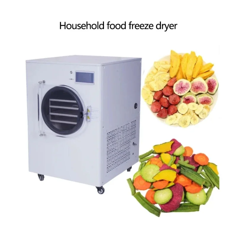 Household Fruit Food Mini Vacuum Dried Home Freeze Dryer Lyophilizer small pet cordyceps tea vacuum freeze-drying machine