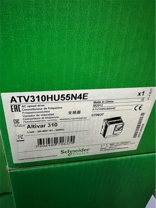 Schneider Frequency Converter ATV310HU30N4E/ATV310HU40N4E/ATV310HU55N4E