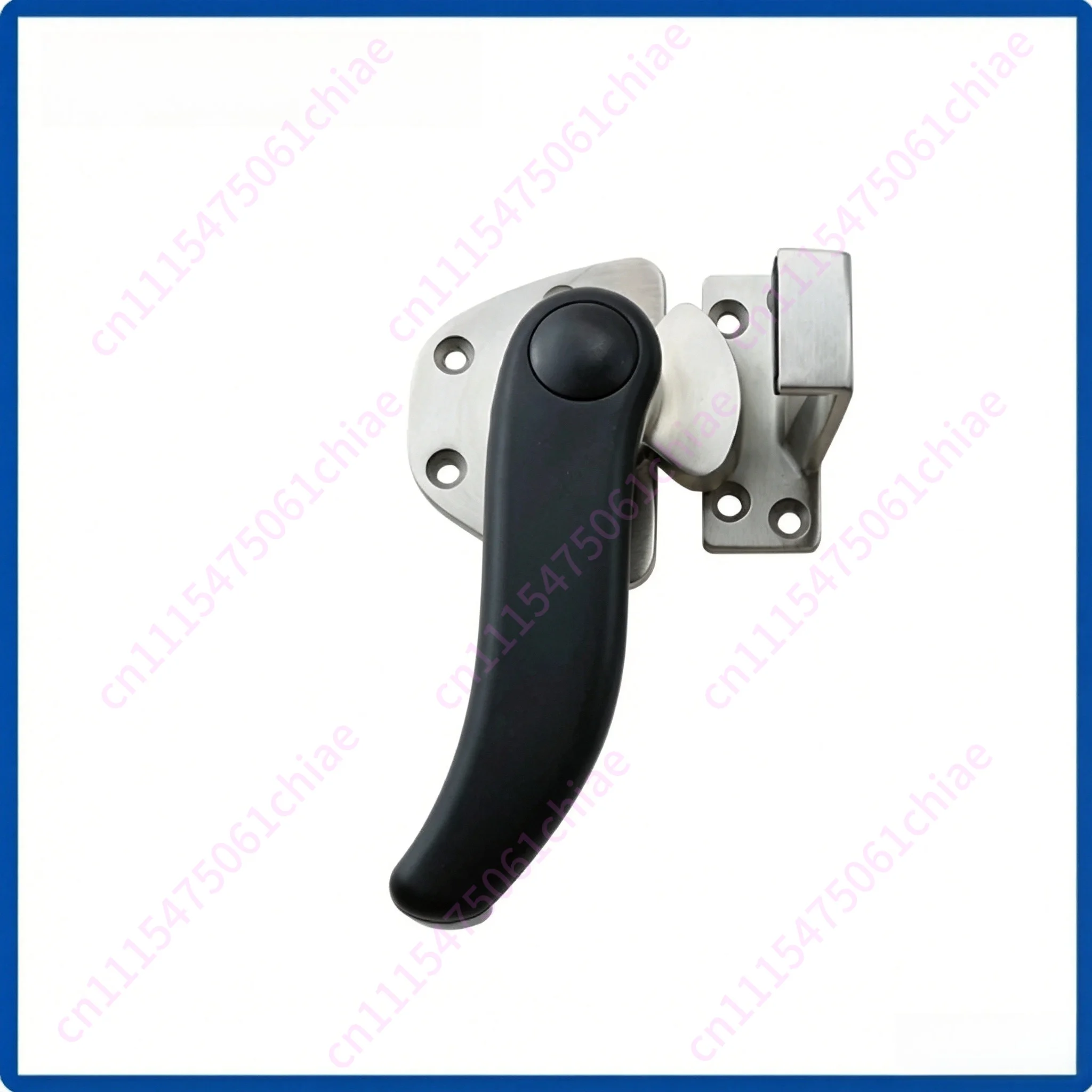 Stainless Steel High and Low Convex Door S Type High-grade Rotating Closed Handle, Mechanical Cold Storage Cabinet Door Handle