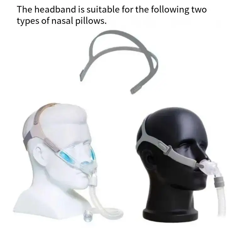 Ventilator Nasal Pillow P2 Headband P2 Nasal Pillow With BMC Universal Headband