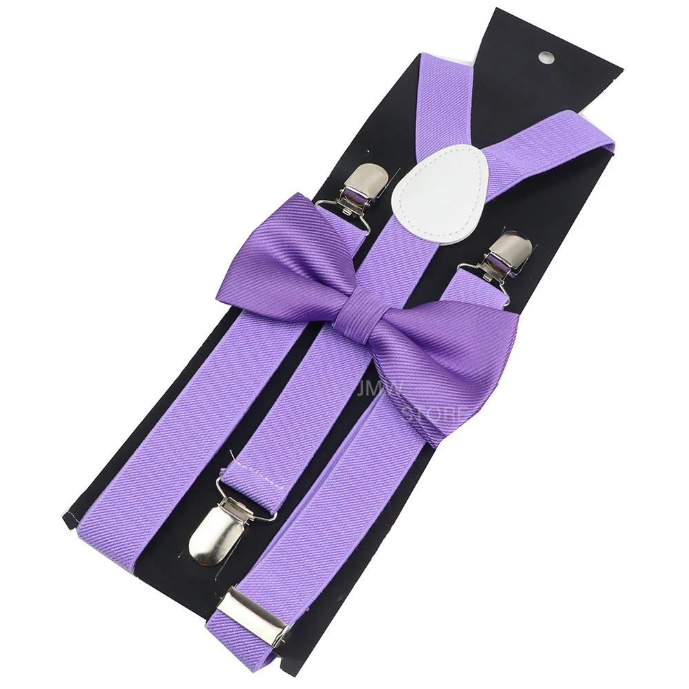 Tirantes elásticos de cuero para hombre Y mujer, conjunto de tirantes para pajarita, color marrón, Tirantes ajustables para boda, accesorios para camisa con espalda en Y