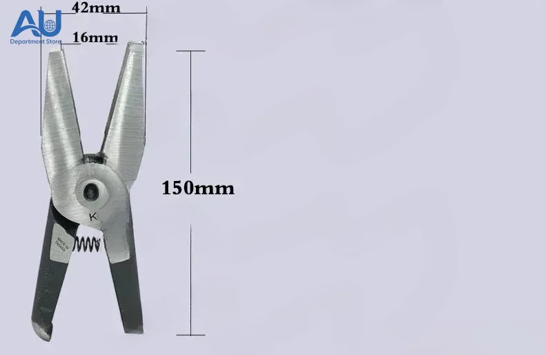 pneumatic air nipper pliers with K8/Y8 head, air shears gripping bending tools