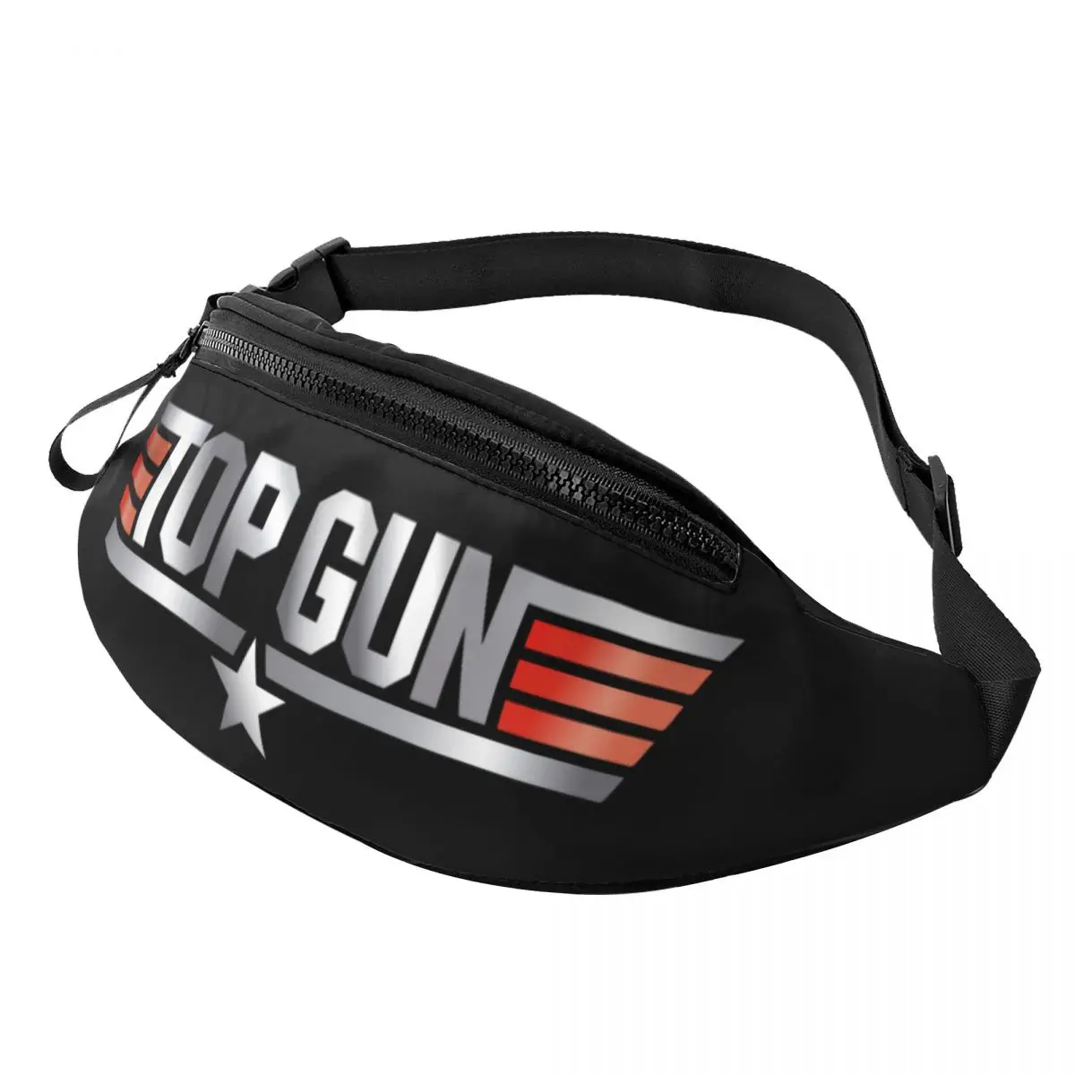 Bolsa de cintura cruzada personalizada para mulheres, Tom Cruise, filme Maverick, pacote Top Gun Fanny, bolsa de dinheiro, viagem, caminhada, telefone, moda