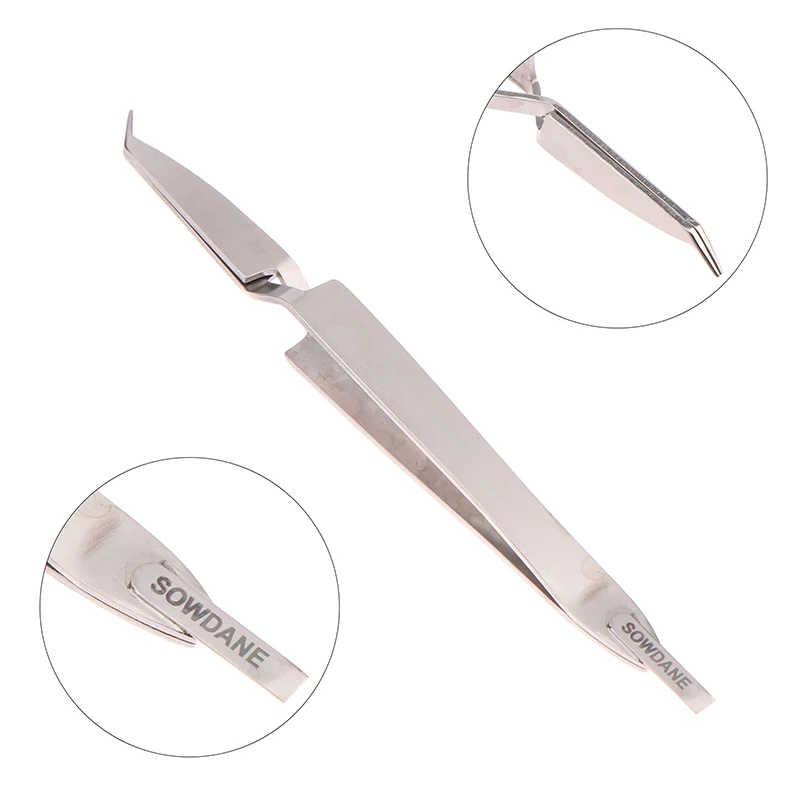 1pcs Dental Orthodontic Posterior Buccal Tube Bonding Tweezer Brace Holder Ortho Bracket Placer Stainless Steel Dental Tool