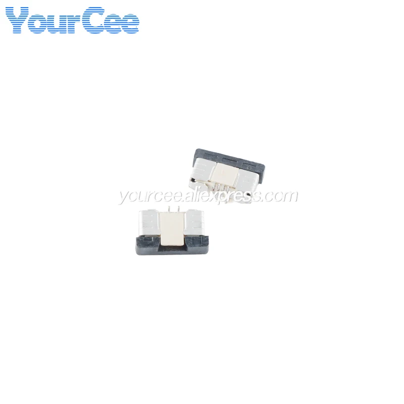 10Pcs 0.5mm 1.0mm Pitch FPC FFC Connector Socket Vertical Type Misalignment Cross Pins 4 5 6 8 10 12 16 18 20 26 28 30 34 40pin
