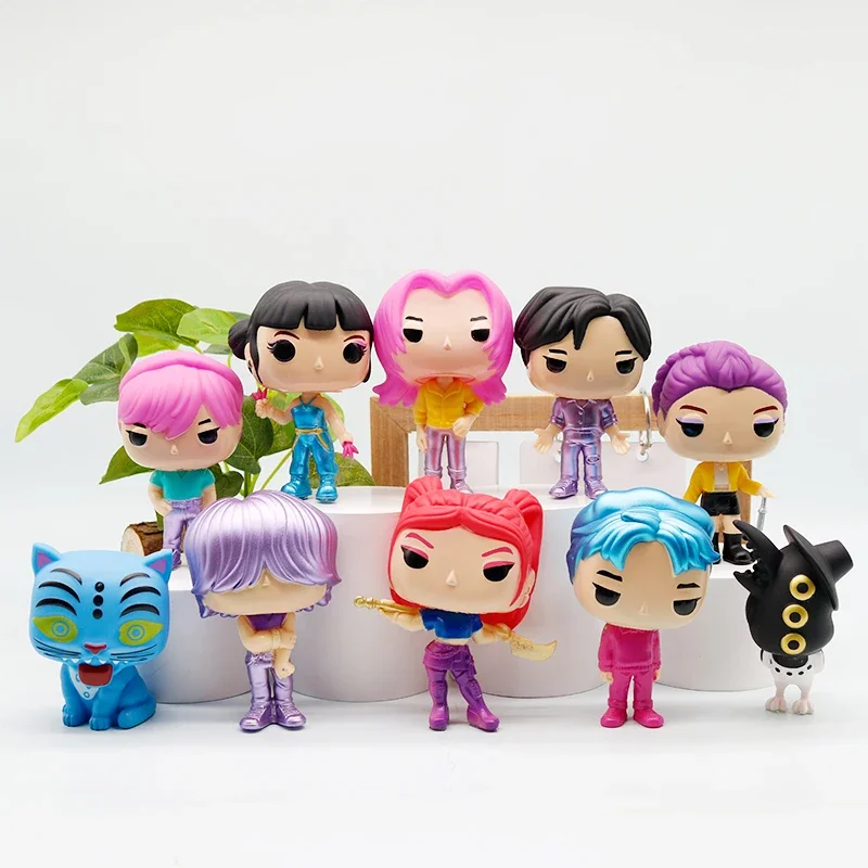 

Popular New Products: Monster Hunter Doll Devil Hunter Tiger Star Korean Wave Girl Group Handmade Models Decorative Accessories