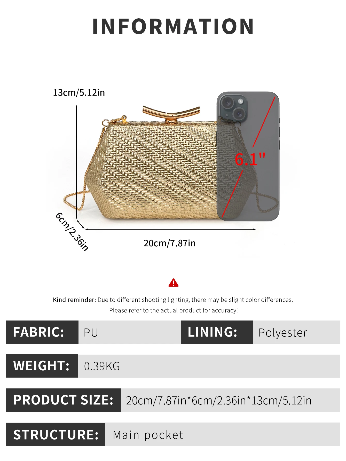 Stilvolle und elegante gewebte Abendclutch, luxuriöse Designer-Schultertasche mit Kette, minimalistische Damenhandtasche, Hochzeits-Abendclutch, Partytasche – Detail 2