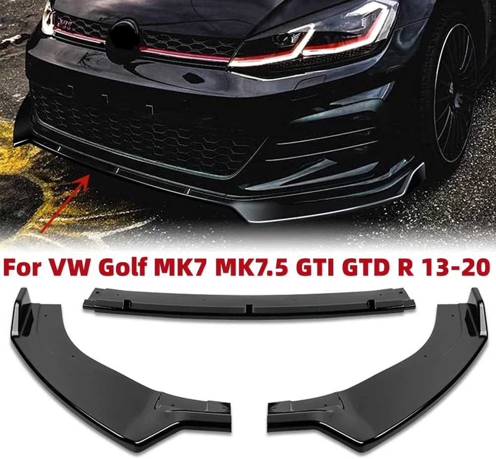 

Передний бампер для VW Golf 7 7,5 MK7 MK7.5 GTI GTD R-Line, все модели 2012-2020