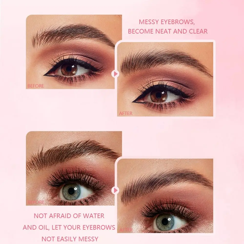 Waterdichte Wenkbrauw Styling Gel Natuurlijke Langdurige Wenkbrauwen Styling Stereo Sneldrogende Wenkbrauw Enhancers Crème Meisje