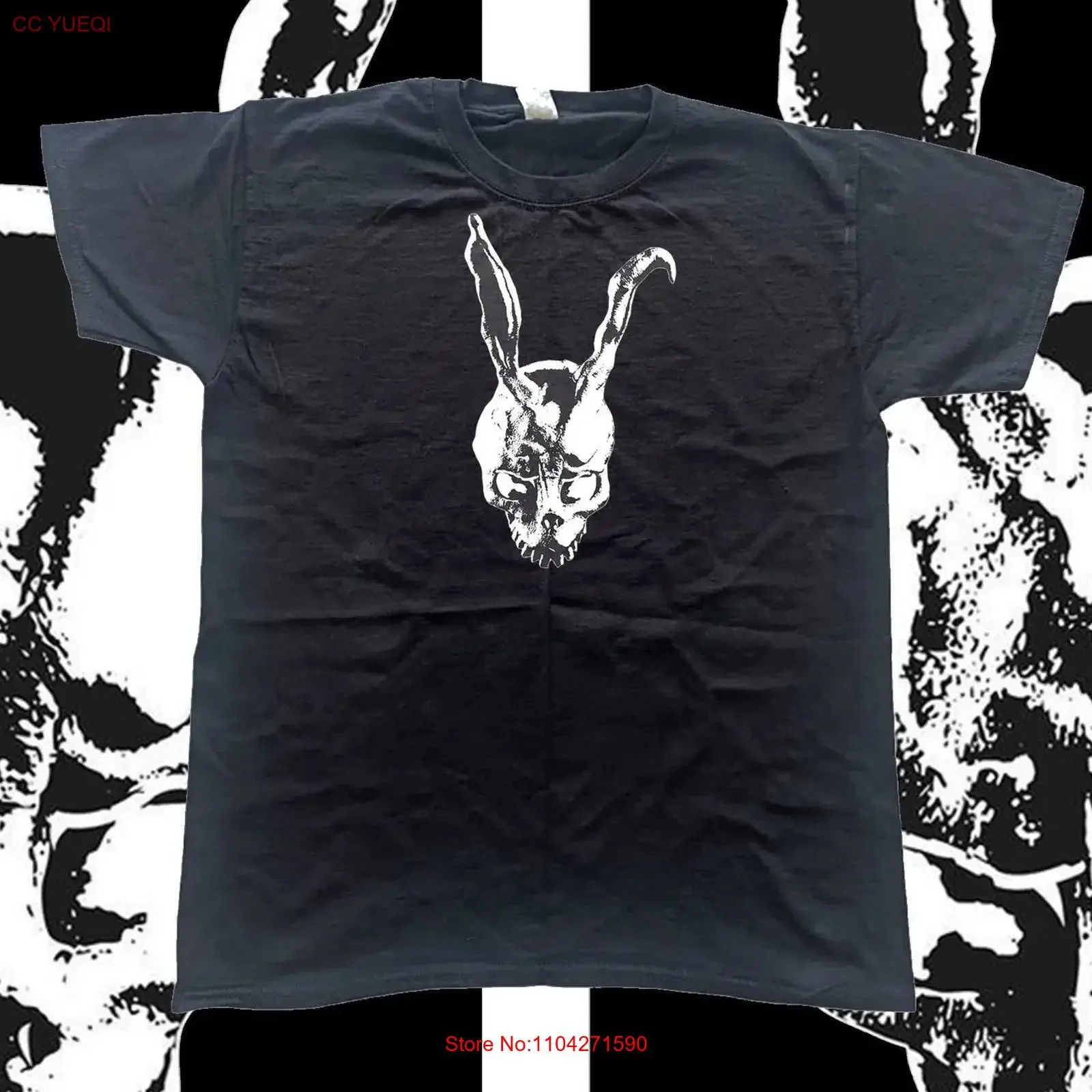 Donnie Darko T shirt merch Jake Gyllenhaal Multiple colours vintage Washed Stretched Casual Breathable Slightly graphic