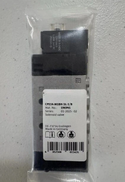 

Brand New Original CPE14-M1BH-5L-1/8 196941 Expedited shipping