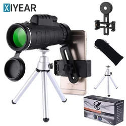 50x60 High Definition Binoculars with Smartphone Adapter, BAK4 FMC Binoculars For Wildlife Hunting, Camping and Traveling