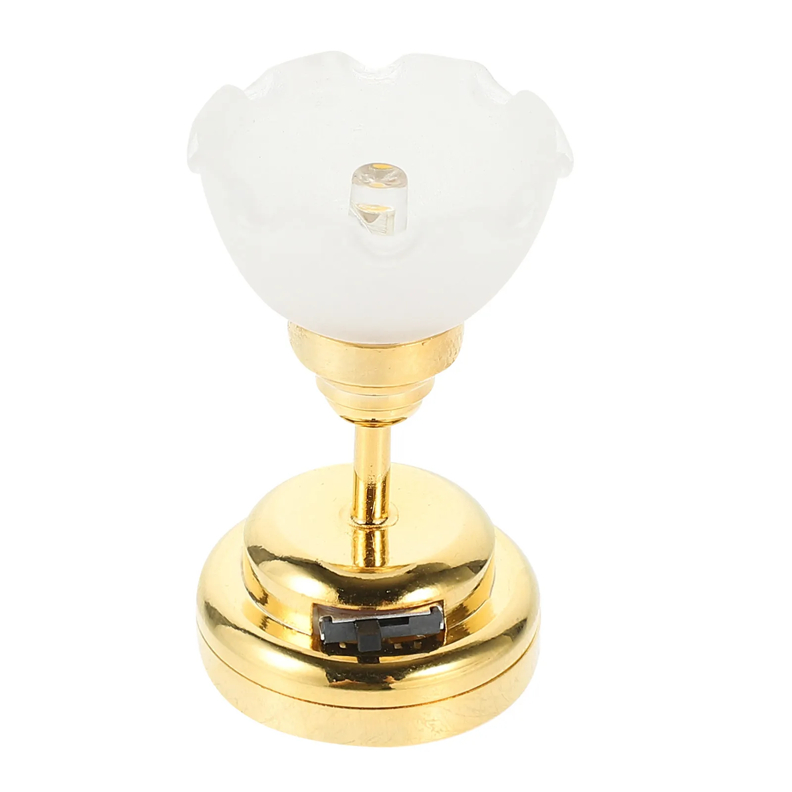 

Mini Flower Shape LED Ceiling Lamp Hanging Light for Mini Home Adornment Miniature Furniture Accessories Tiny Ceiling Light