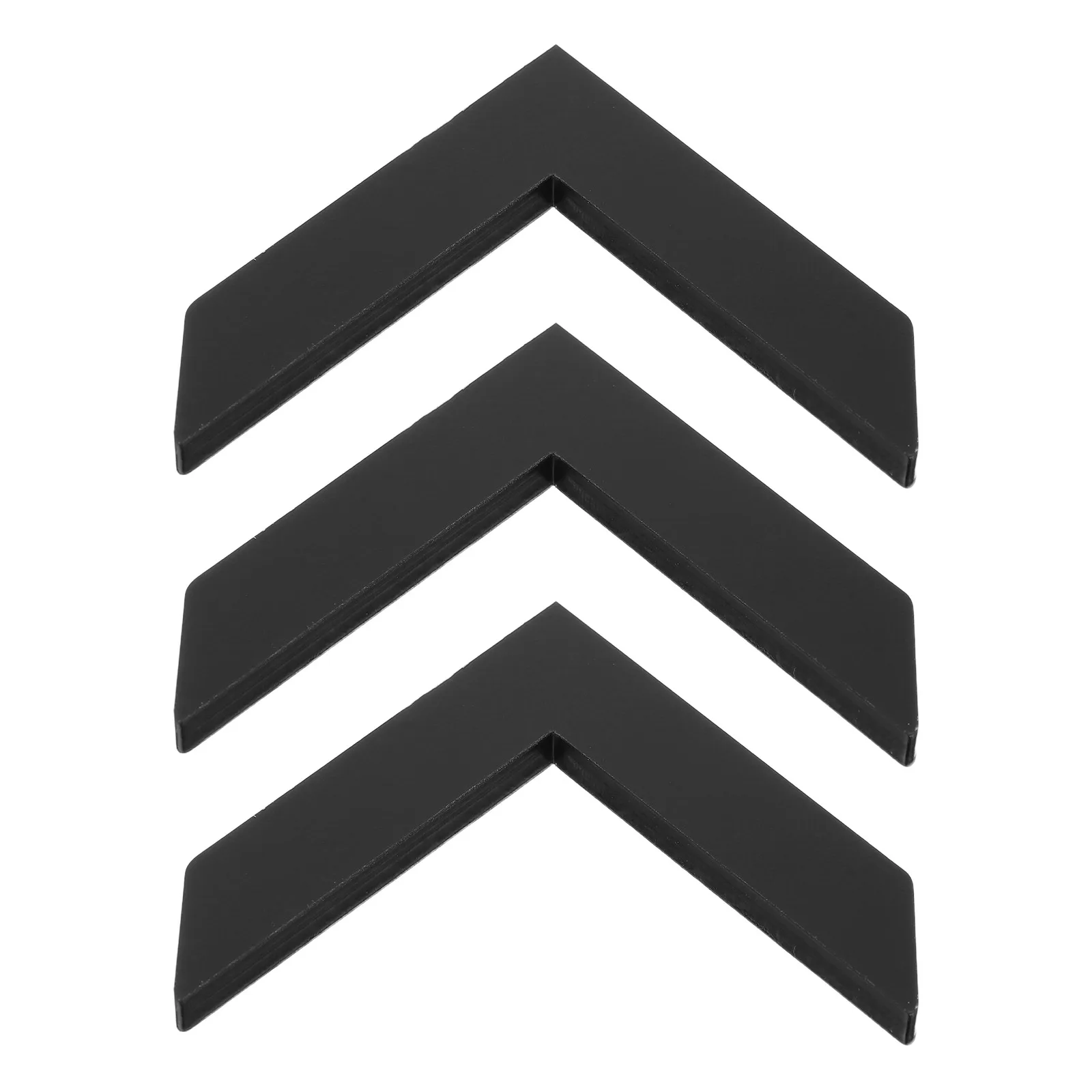 

3pcs Indicator Signs Bathroom Restroom Stickers Direction Arrows Traffic Guide Washroom Wall Decor Home Plaques