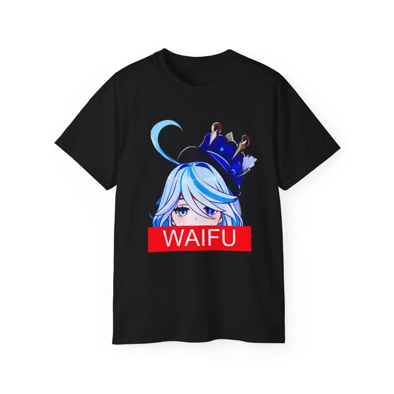 Furina Waifu Genshin Impact Shirt Fan Unisex Ultra Cotton Tee