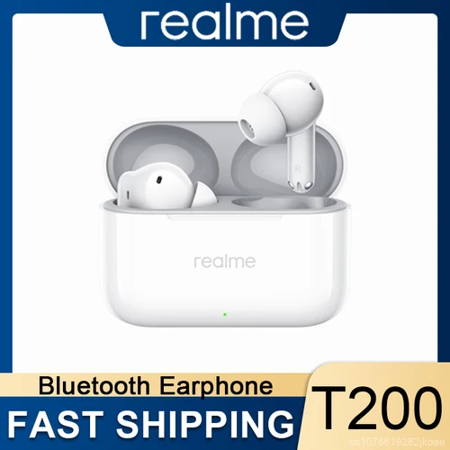 Realme Buds T200 Auriculares 32Db Cancelación Activa De
