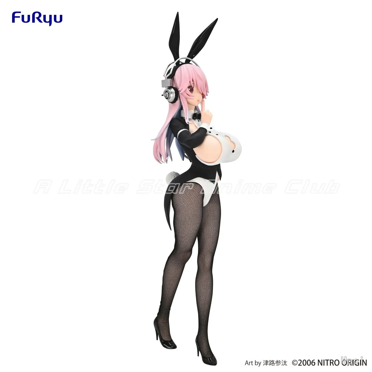 FuRyu BiCute Bunnies Figure SUPER SONICO New Bunny Girl Toys Model Gift Collection view 3