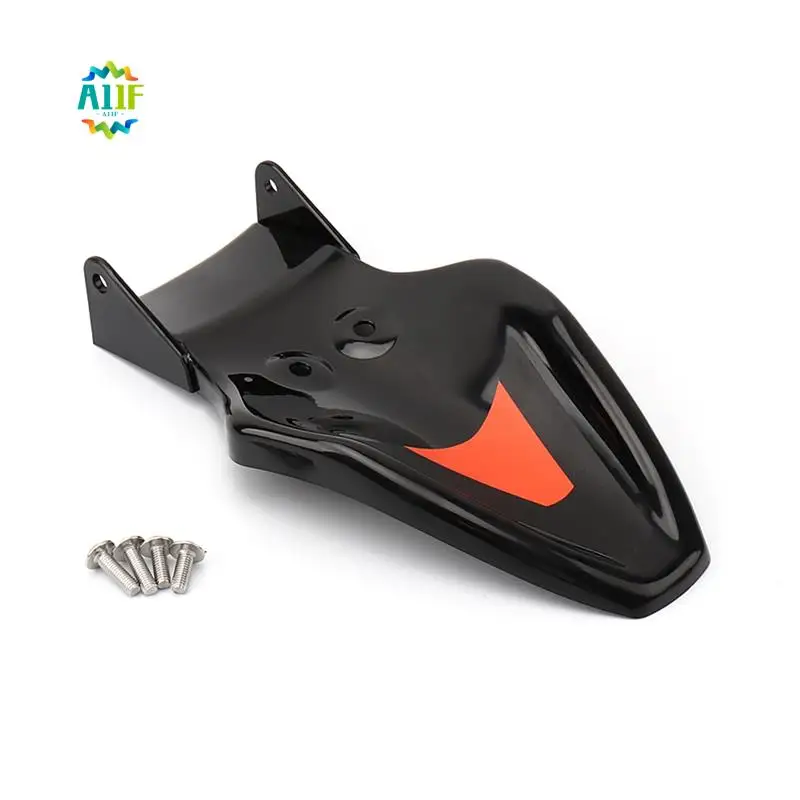 

A11F-Motorcycle Accessories Front Fender Tip Beak Fairing For 390 ADV 390 Adventure (Black)