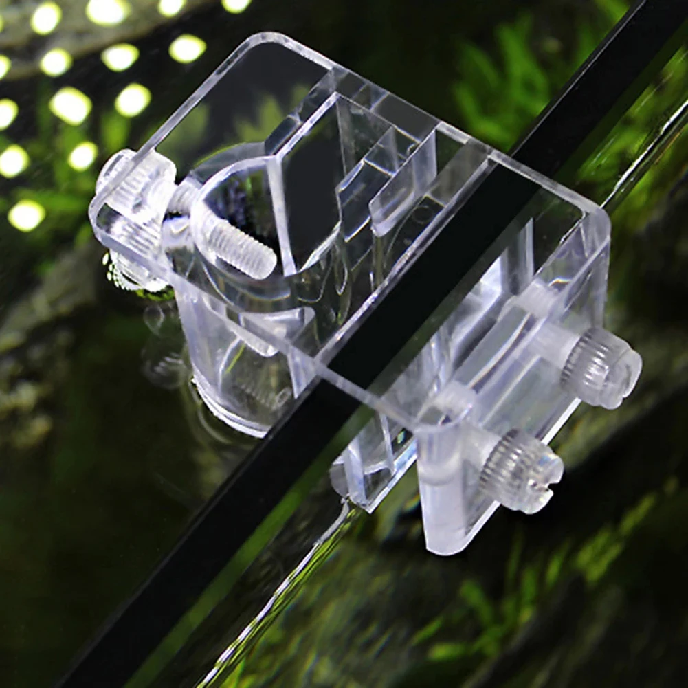 

Acrylic Fixing Tubing Clamp Aquarium Fish Tank Inflow Outflow Tube Holder For Holding Hoses Pipes Tubes