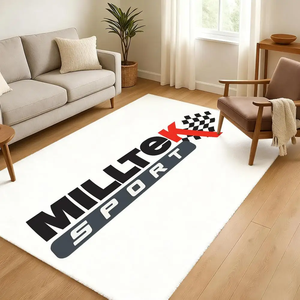 Mill-teks Exhaust Floor Mat Soft Thickened Absorbent Non-Slip Bedroom Living Room Door Mat Home Decor Flannel Rugs