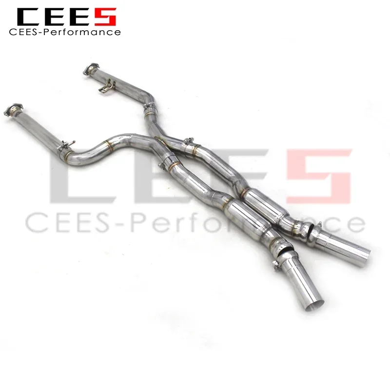 CEES Equal Length Midpipe for BMW M3/M4 G80/G82 3.0T 2020-2025 Performance Stainless Steel Exhaust Pipes Car Exhaust Systems