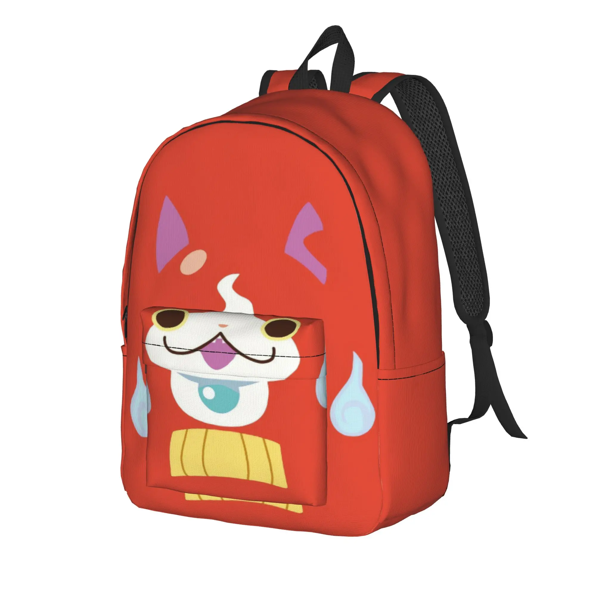 Yokai Watch Jibanyan 2 Backpack  Workout Backpacks Men Colorful Durable High School Bags Fashion Rucksack