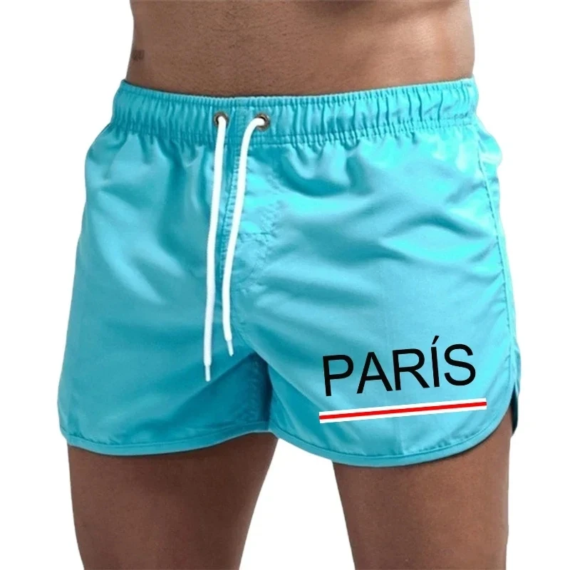 

2025 New Arrival Men's Quick-dry Board Shorts Summer Male Daily Casual Sports Beach Shorts Gym Fitness Boxing Running Shorts