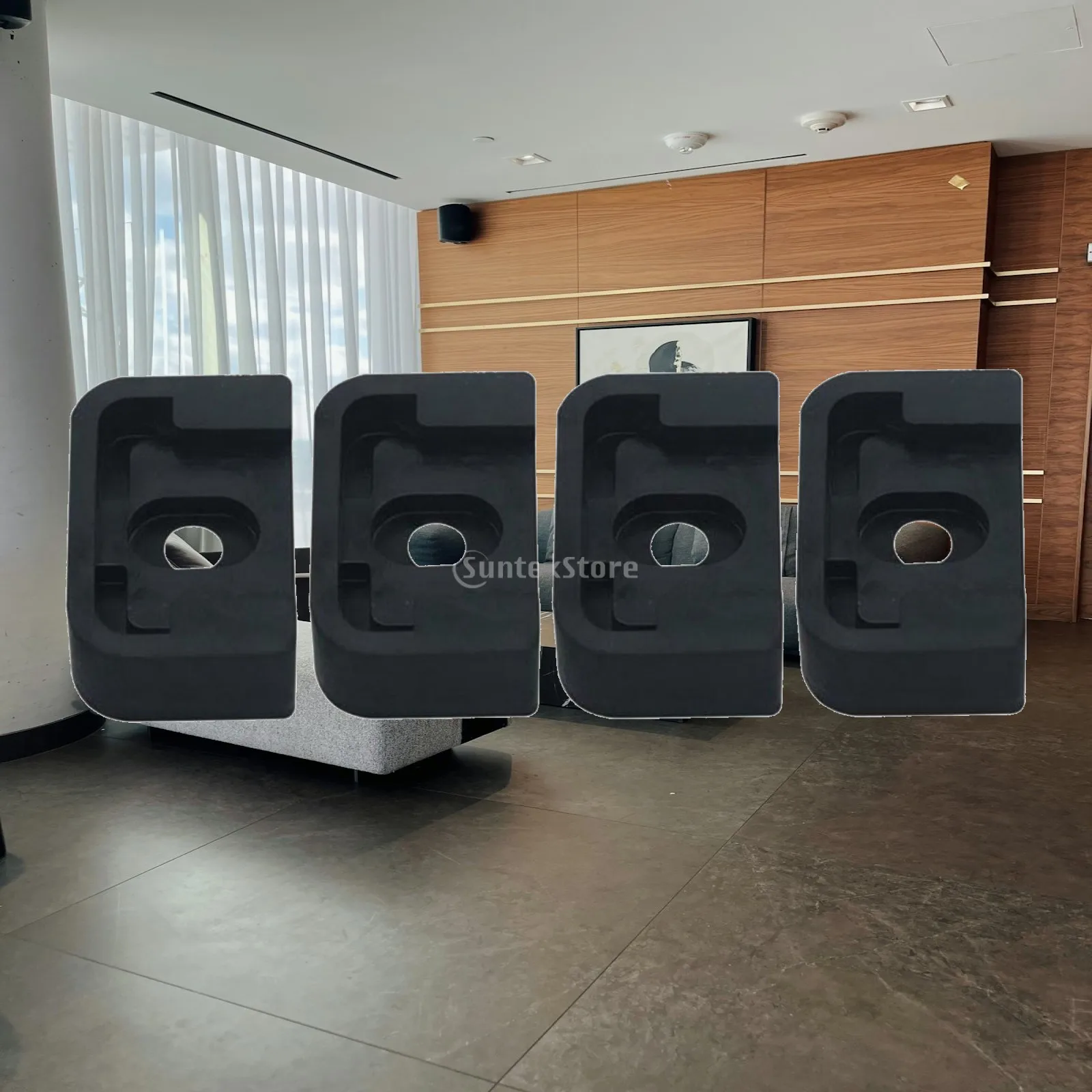 HVAC Anti Vibration Feet Stabilize Equipment Extend Lifespan for Rooftops
