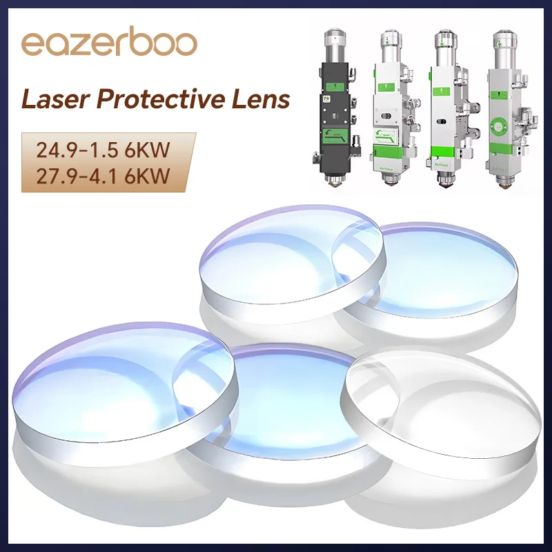 

Eazerboo Laser Protection Glasses Lens 37x7 27.9x4.1 24.9x1.5 34x5 Precitec Bodor Raytools Optical Lens Protection Windows 1064n