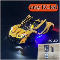 MINISO special offer Led Light for Compatible 42172 McLaren P1 Super Car Not Include Building Block (Only Led Light Kit)