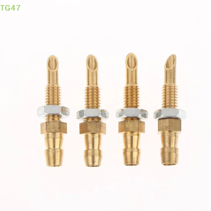 【LS】【LS】2/4Pcs Copper Water Nozzle Pick Up Inlet Nozzle Water Cooling Nipple For DIY RC Model Boat Connecting Accessories