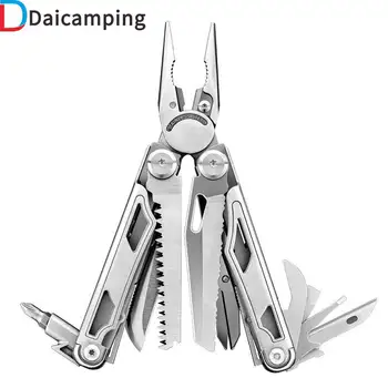 Daicamping DL1 Çok Fonksiyonlu Kamp Araçları Kiti Ekstra Kesici EDC Multitools Makas Testere Çok Pense/Klip El Aletleri Setleri