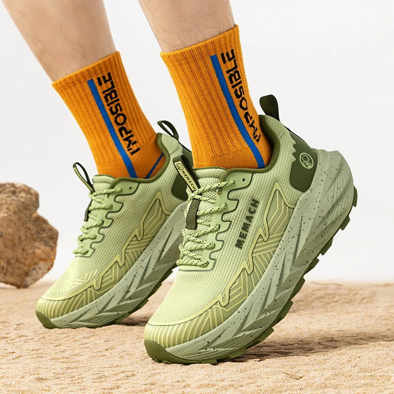 MEMACH Wear Resistant Mesh Breathable Anti Slip Versatile And Fashionable Outdoor Sports Shoes For Both Men And Women26002