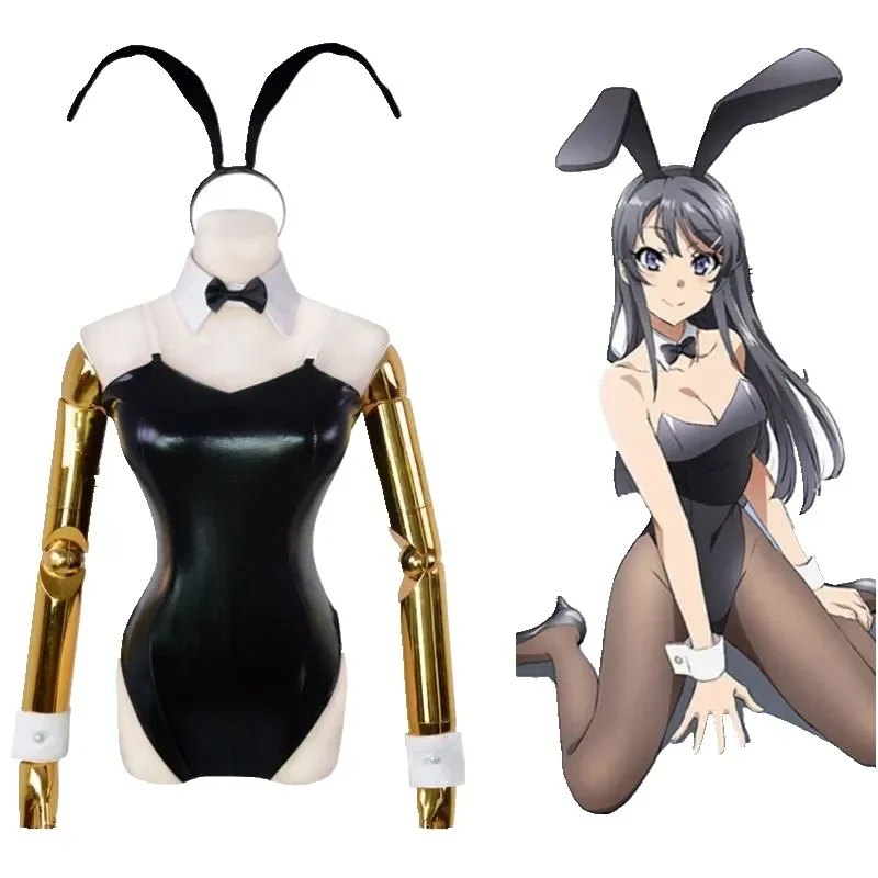 Sakurajima Mai Cosplay Fantasias para Meninas, Anime, Bunny