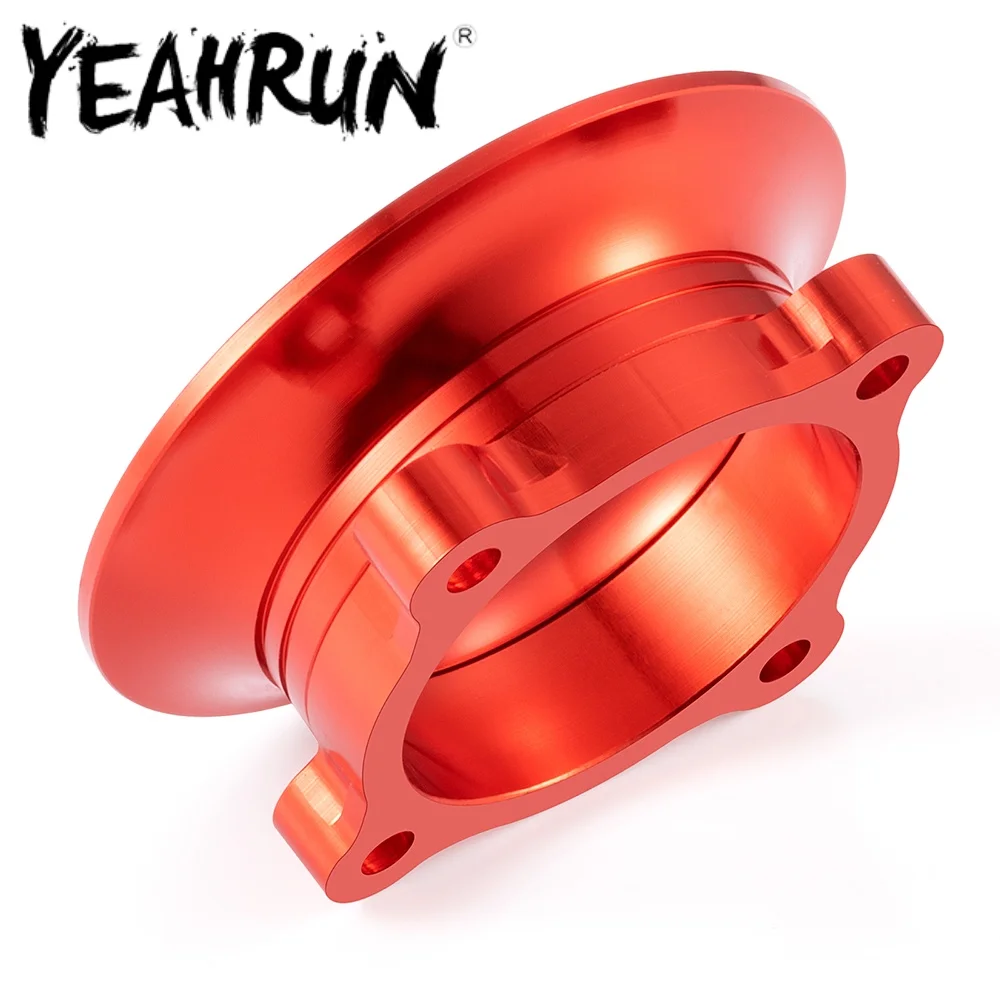 YEAHRUN Aluminum Alloy Motor Heatsink Cover Cooling Fan for 25mm Sakura D4 RC Drift Cars Inlet Heat Dissipation Channel
