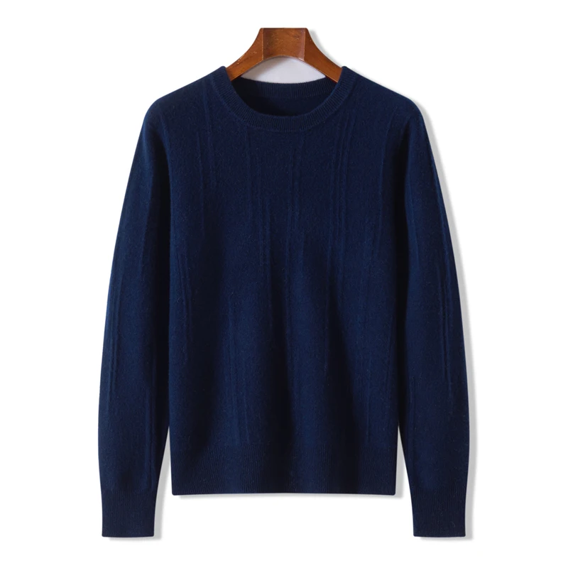 الرجال س الرقبة رداء علوي من الصوف الخريف الشتاء 100% ميرينو الصوف البلوفرات لينة الدافئة الأساسية الصوف الخالص تريكو الذكية ملابس كاجوال #6