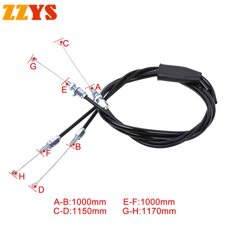 

Motorcycle Accessories Throttle Cable Wire Fuel Return Cable for Honda CRF250R AC CRF250 CRF 250 R 2014 2015 OEM 17910-KRN-A82